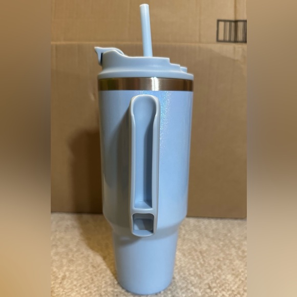 Frost Buddy Thicc Buddy 40oz Sky Blue Glitter NEW IN BOX - Picture 2 of 14